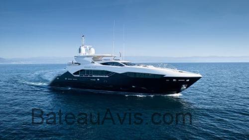 Sunseeker 115 Sport Yacht fiche technique et avis